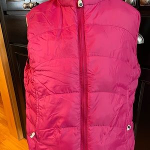 LL Bean vintage reversible down vest in EUC
